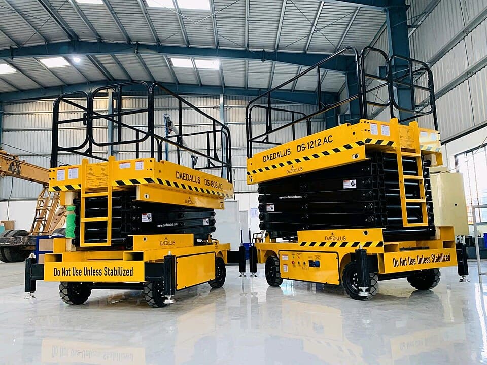 Sewa Scissor Lift Genie GS-3246 12 Meter + Operator Jakarta