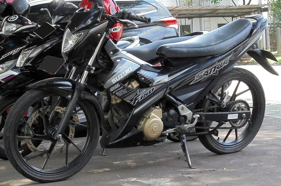Sewa Suzuki Satria FU 150 2022 Underbone Sport Jakarta