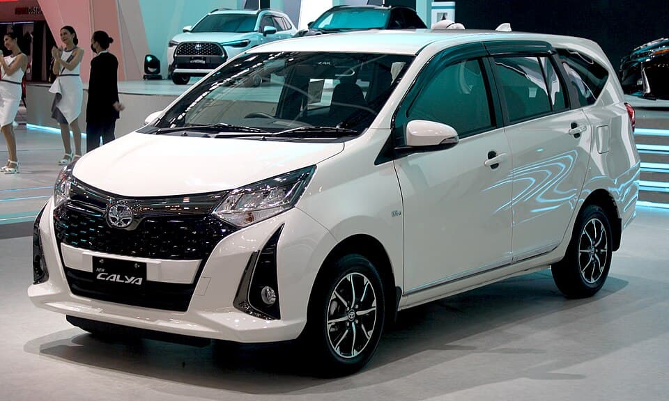 Sewa Toyota Calya 1.2 G 2023 LCV 7 Seater Jakarta