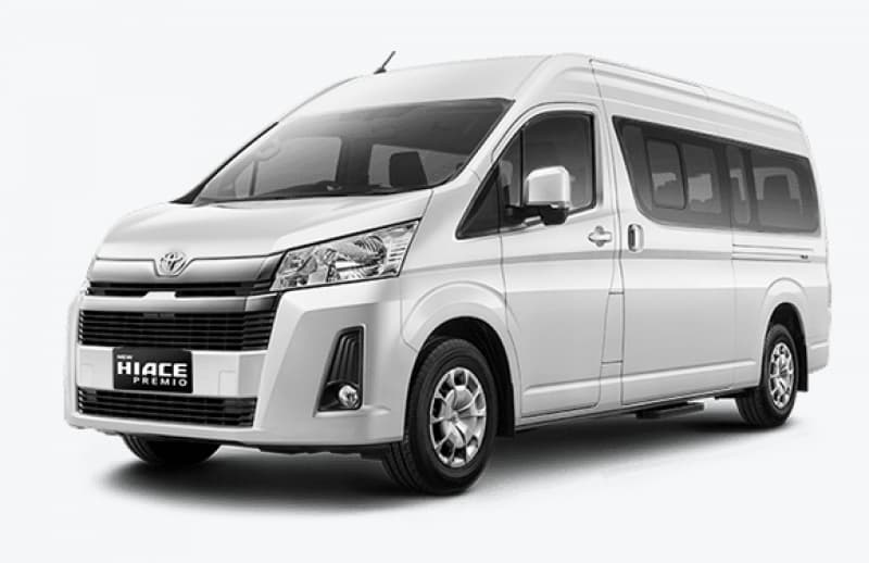 Toyota Hiace Premio sewa Mobil Jakarta
