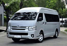 Toyota Hiace Commuter 2024 Bus rental Medan