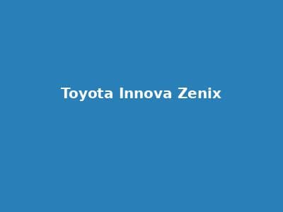 Toyota Innova Zenix 租赁 Mobil Jakarta