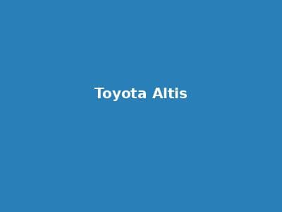 Toyota Altis 租赁 Mobil Jakarta