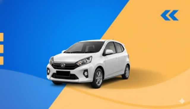 Sewa Toyota Agya / Ayla Bandung Car rental Bandung