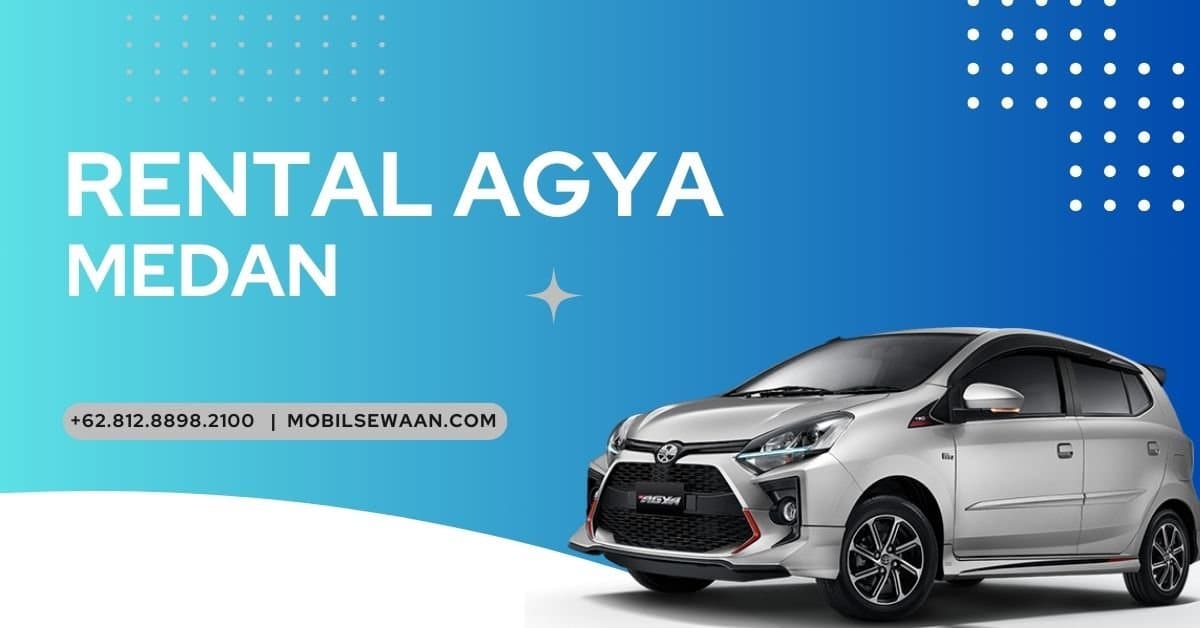 Toyota Agya CVT Car rental Medan