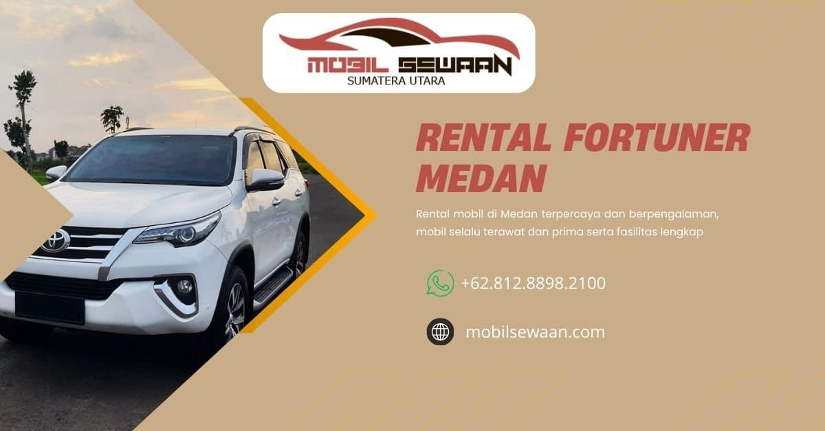 Toyota Fortuner VRZ Car rental Medan
