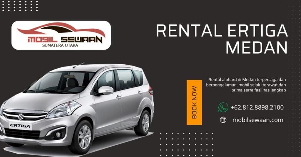 Suzuki Ertiga Car rental Medan