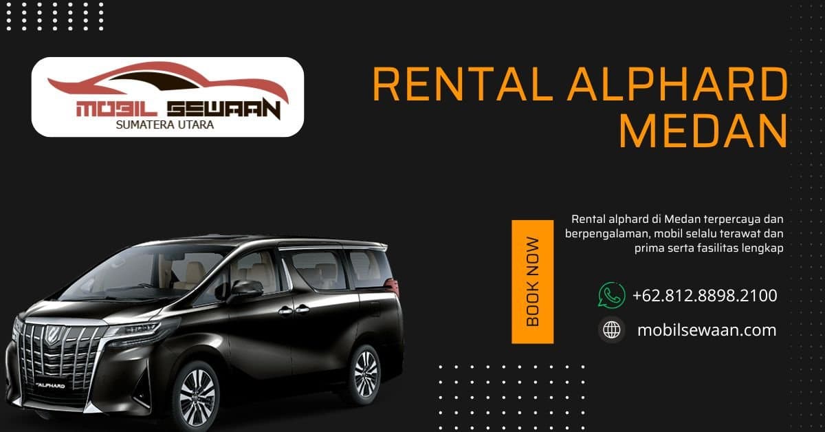 Toyota Alphard Car rental Medan