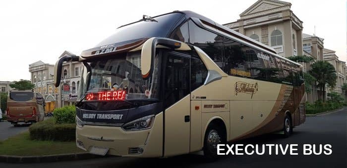Executive Bus 20 Seat Bus rental Jakarta