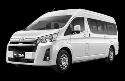 Toyota Hiace Premio Luxury Car rental Jakarta