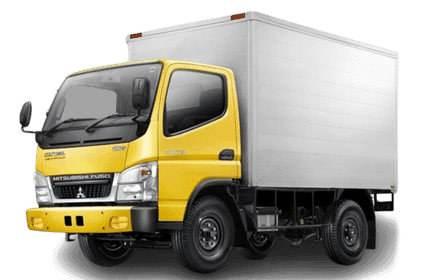 Truk Colt Diesel Engkel Box Car rental Jakarta
