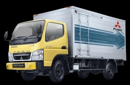 Mitsubishi Colt Diesel Double Heavy Equipment rental Jakarta