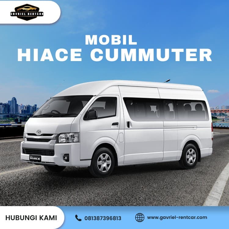Toyota Hiace Commuter sewa Mobil Tangerang