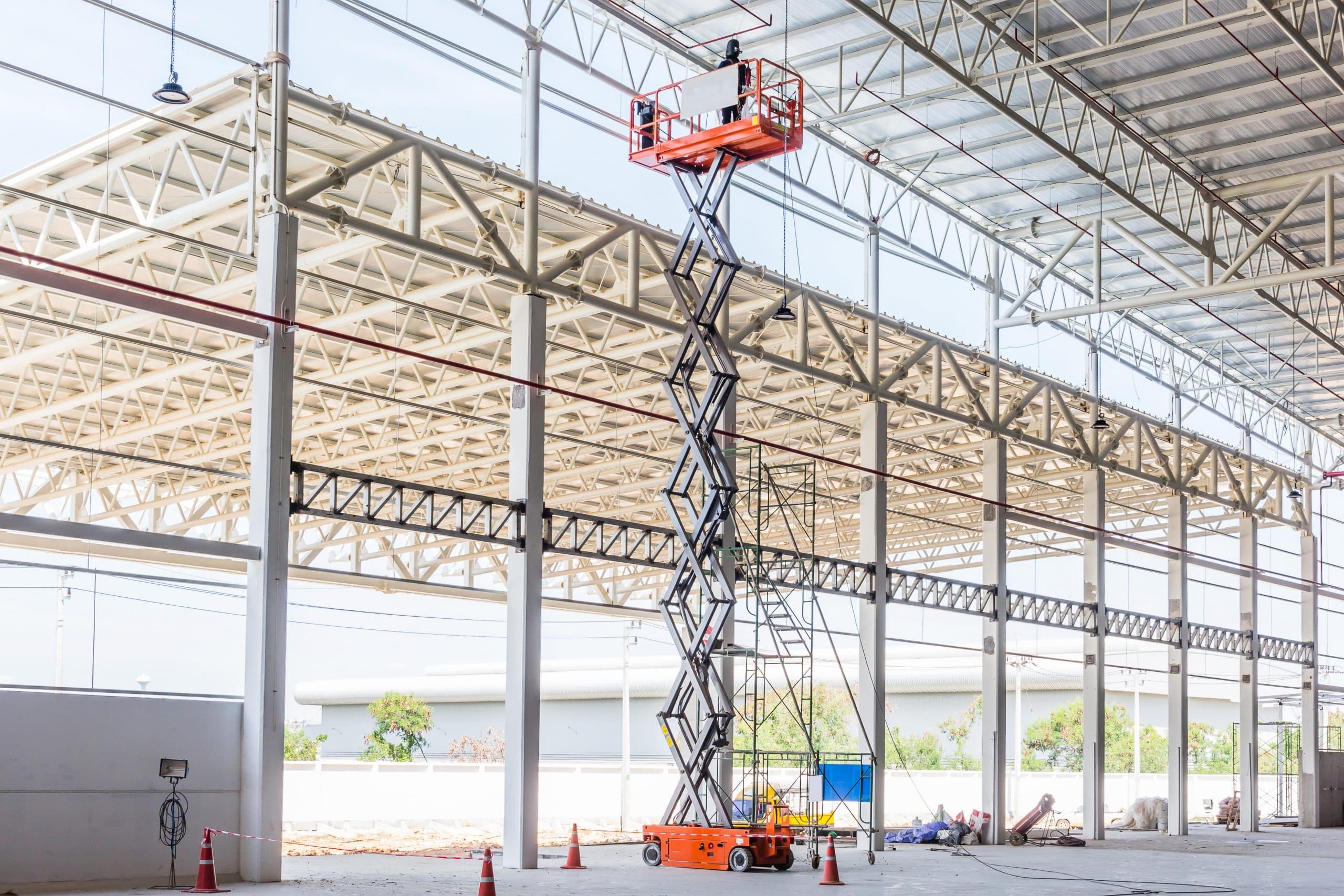 Scissors Lift (14m) Heavy Equipment rental Jakarta