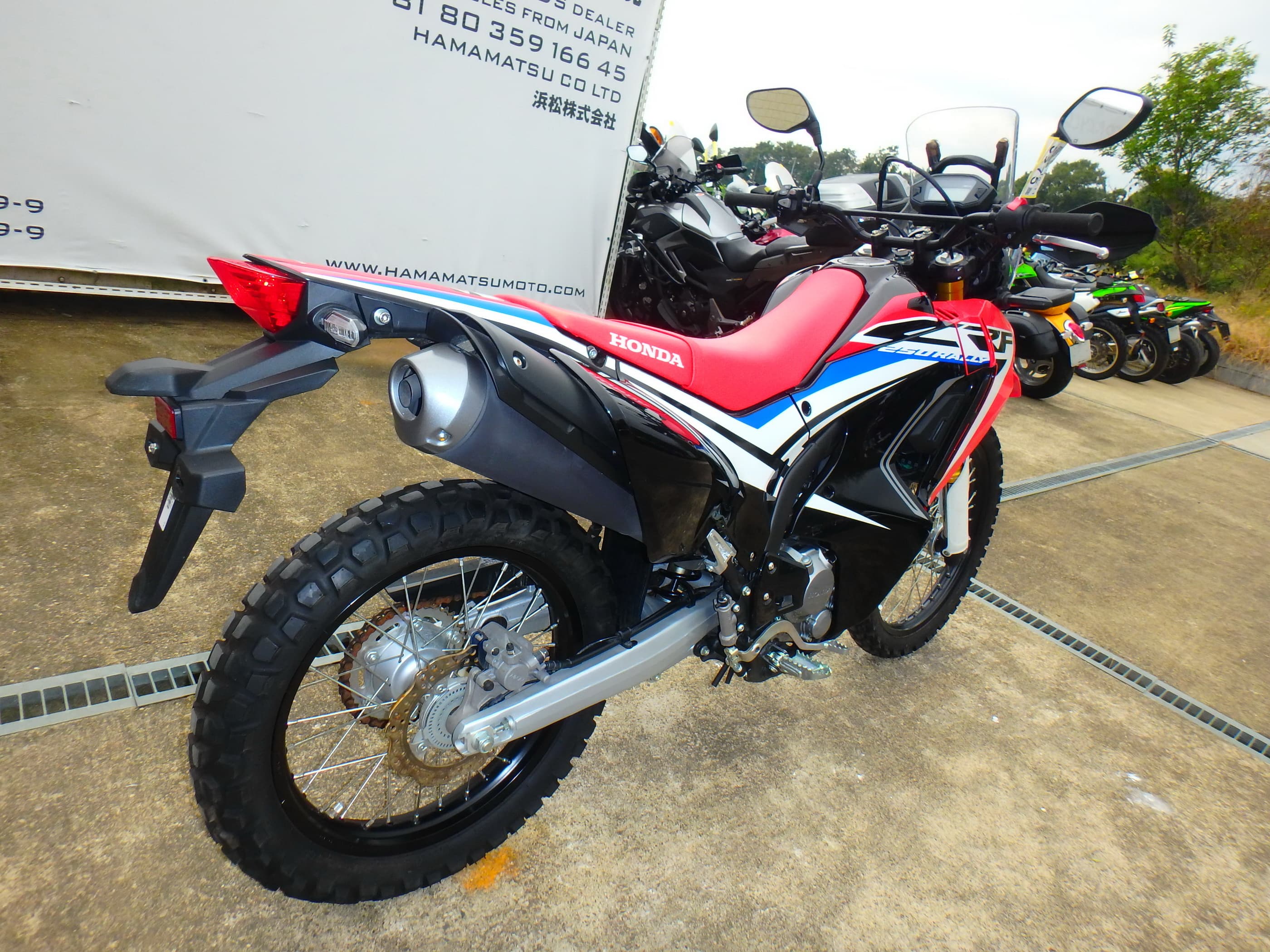 Honda CRF Rally 250 sewa Motor Medan