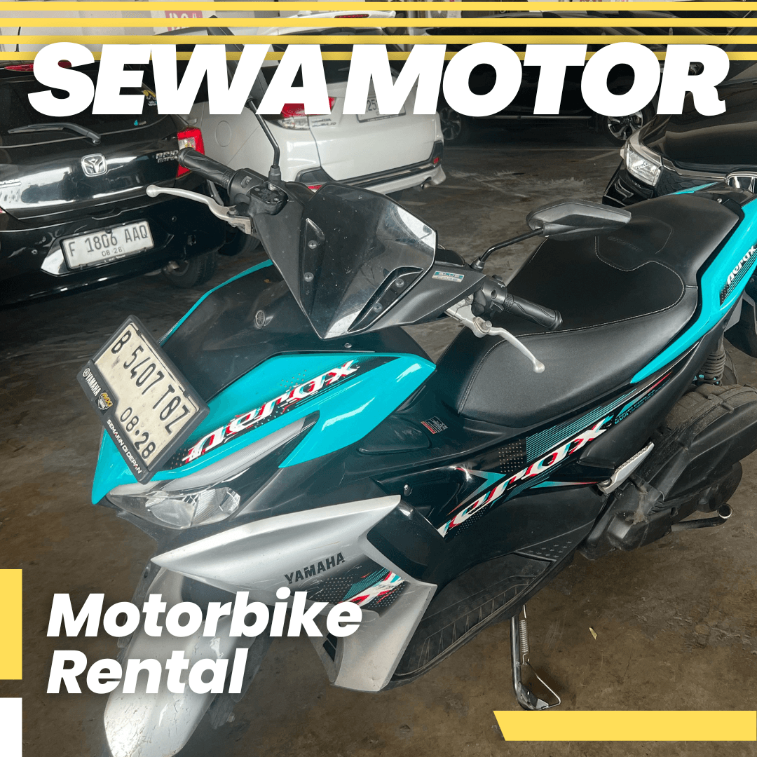 Aerox 2023 (B 5407 TOZ) Motorcycle rental Jakarta