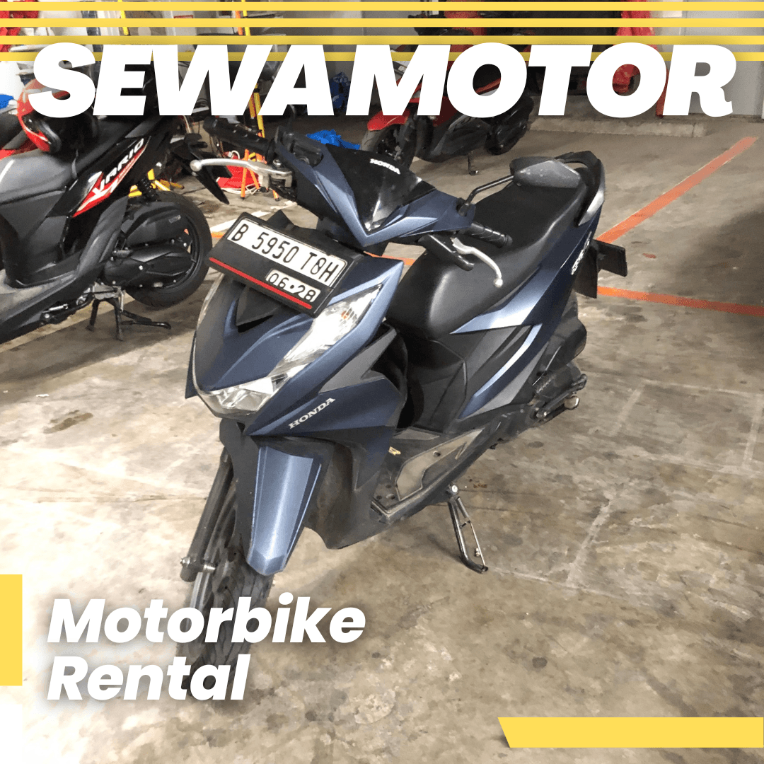 Beat Deluxe (B TOH) Motorcycle rental Jakarta