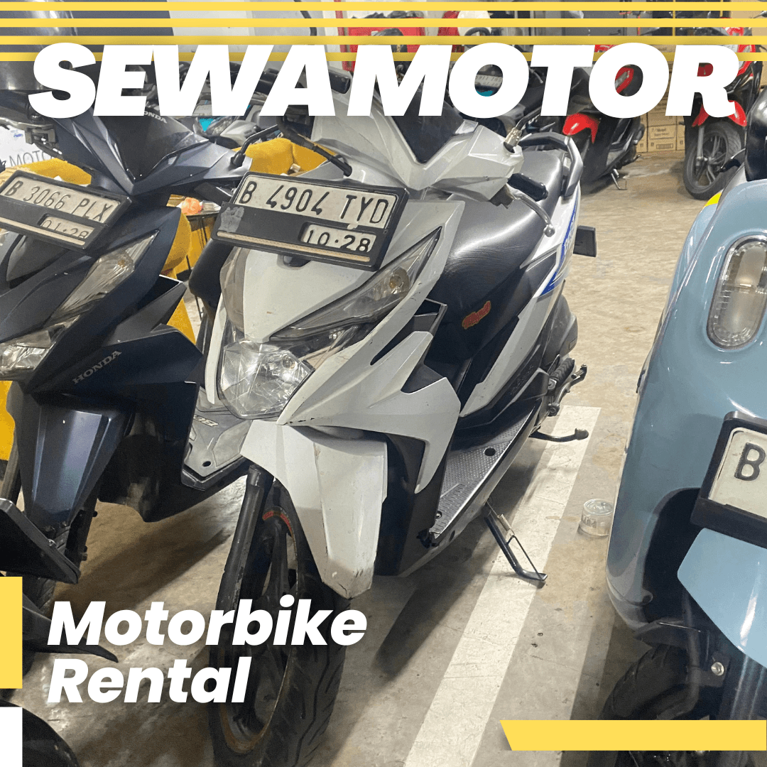Beat FI (B TYD) Motorcycle rental Jakarta