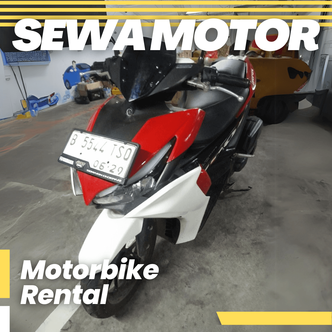 Aerox (B 4645 KRE) Motorcycle rental Jakarta