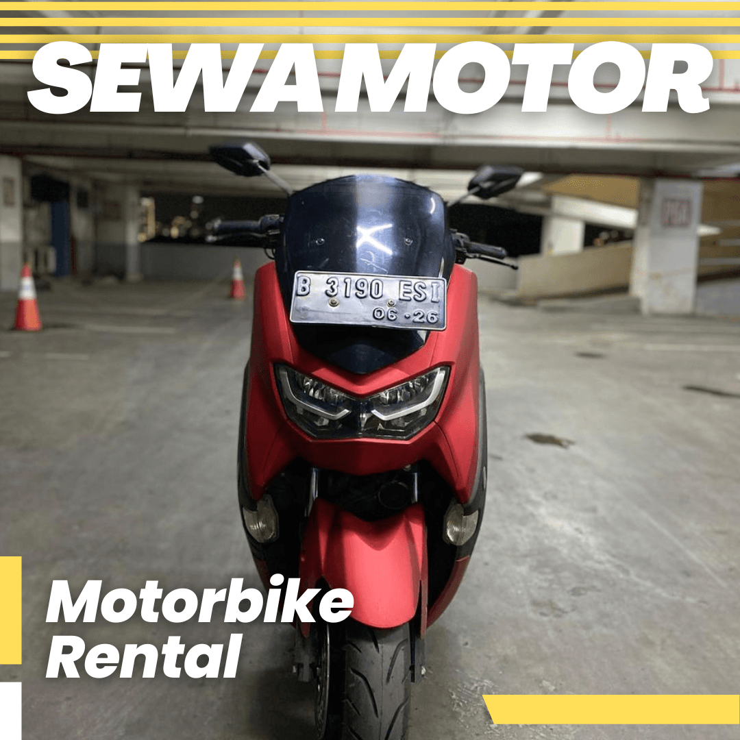 NMax 2021 (B 3190 ESI) Motorcycle rental Jakarta