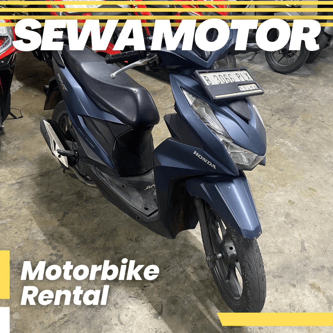 Beat Deluxe (B PLX) Motorcycle rental Jakarta
