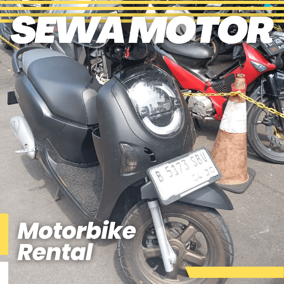 Scoopy Prestige 2025 (B 5173 SBV) Motorcycle rental Jakarta