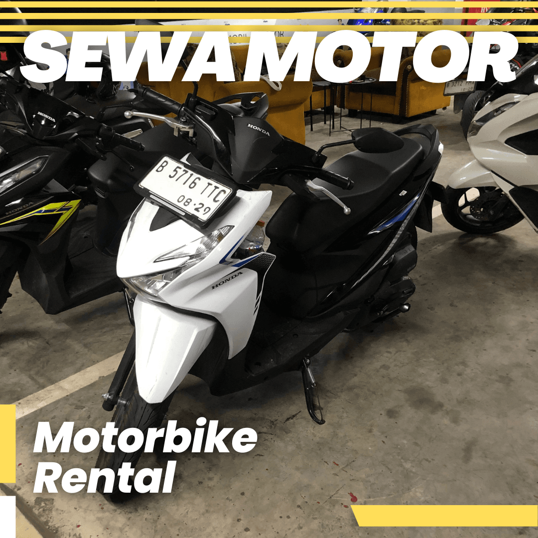 Beat Deluxe (B TTC) Motorcycle rental Jakarta