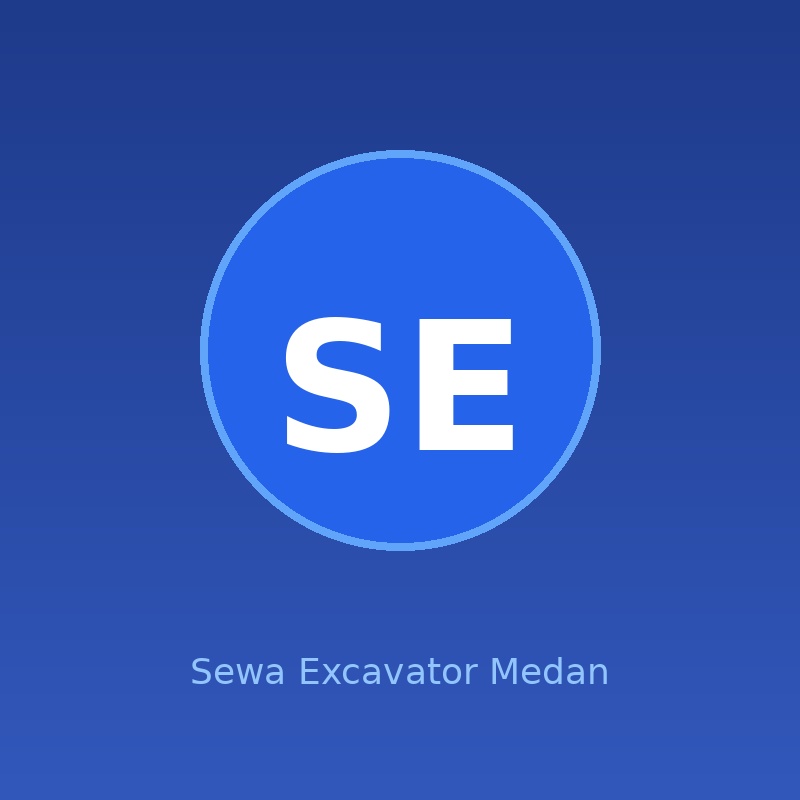 Sewa Excavator Medan